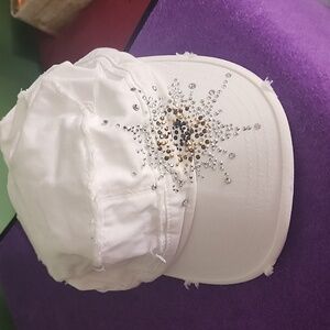 Harley Davidson MC Inspired design Womens Bling Hat